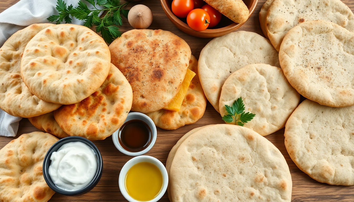 Greek Recipes with Pita & Bread