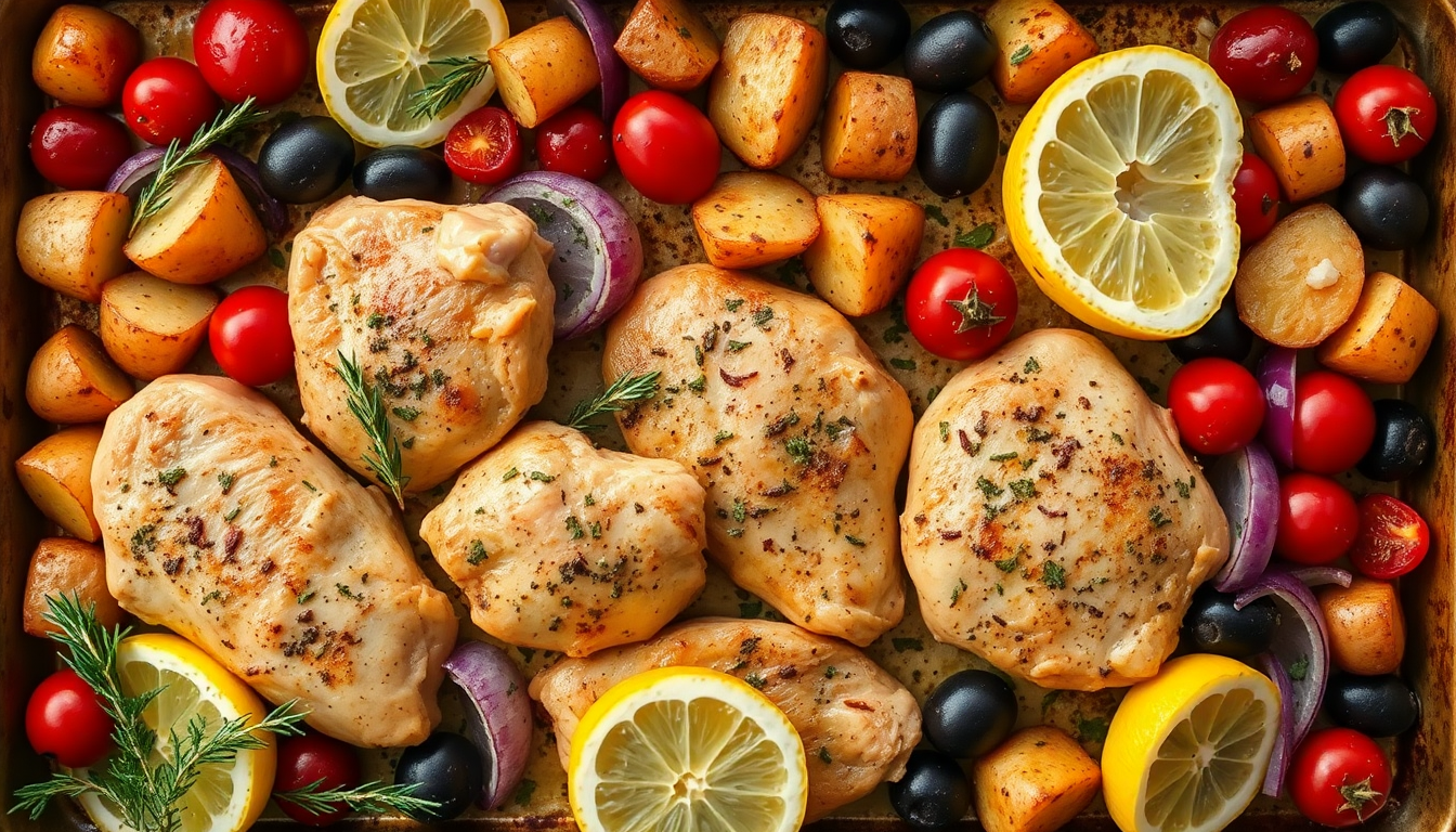 Greek Sheet Pan Dinners