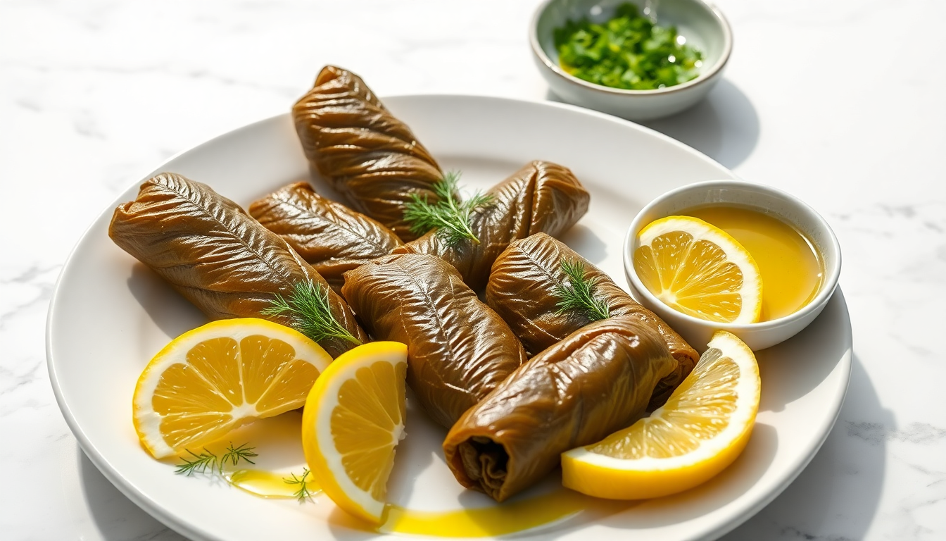 Greek Vegan Dolmades