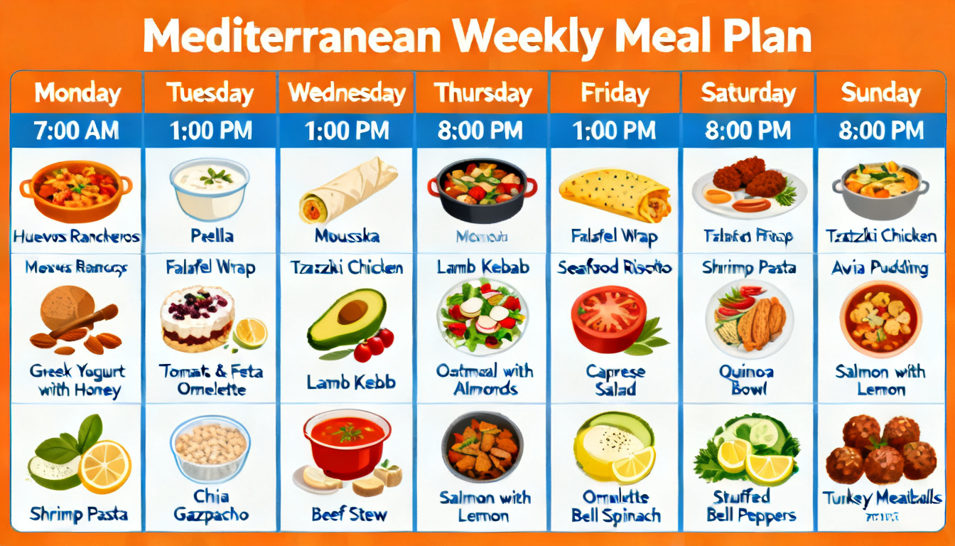 Mediterranean Diet Meal Plan